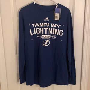 Adidas Tampa Bay Lightning long sleeve tee - Large - NWT